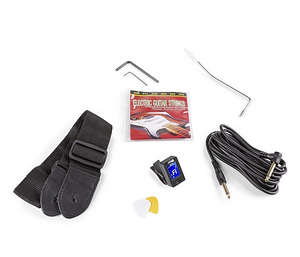 Электрогитара GigKit белая (5 фото из 5)