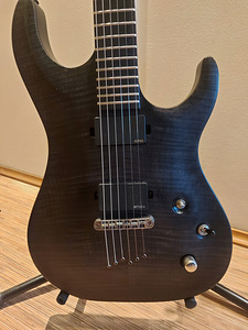 Washburn Parallaxe PXM20EFTBM Double-cut Flame Trans Black + (3 foto / 3)