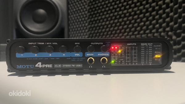 Audio interface Motu 4pre Hybrid