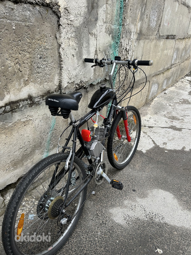 Велосипед с мотором 110 сс (фото #4)