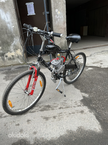 Велосипед с мотором 110 сс (фото #6)