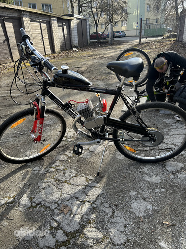 Велосипед с мотором 110 сс (фото #9)