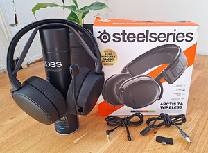 Juhtmeta mänguri kõrvaklapid Steelseries Arctis 7+ / 7 plus, (1 foto / 1)