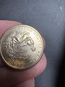 Редкая монета США $1 (3 фото из 3)