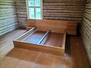 Super king-voodi madratsite ja abilaudadega / King size bed (6 foto / 7)