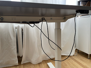 Müüa reguleeritav kirjutuslaud RODULF 140x80 (3 foto / 4)