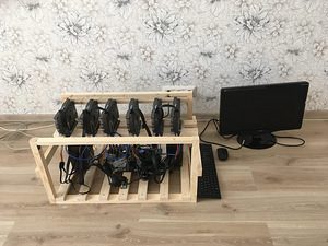 Майнер криптовалюты 6x RTX 2060 6GB (1 фото из 10)