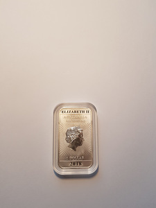 1 oz Austalian Dragon nelinurkne hõbemünt (2018) (2 foto / 2)