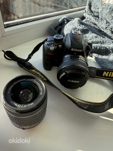 Nikon d3300 AF-P 18-55 VR Kit + Nikon AF-S Nikkor 50mm f/1.8