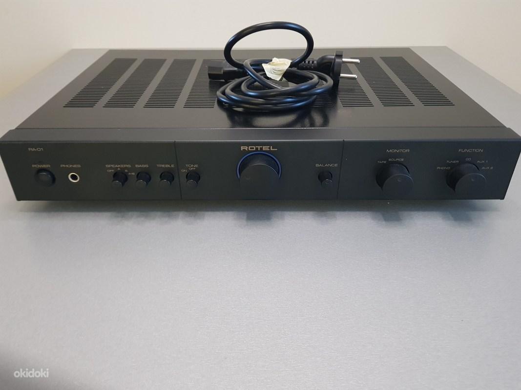 Интегральный стереоусилитель ROTEL RA-01 - Tallinn, Усилители – okidoki