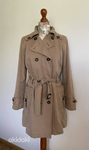 ZARA BASIC stiilne, vintage tolmumantel