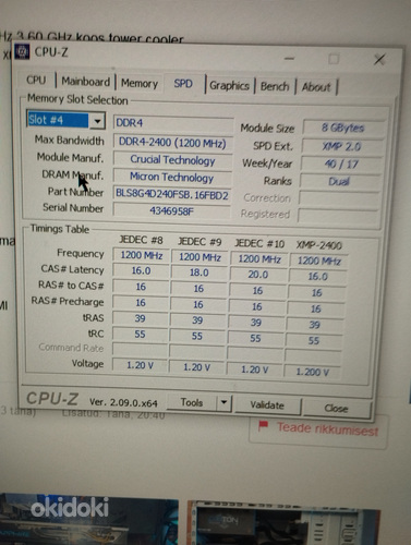 I7 7700 koos 32gb ram, 1080ti oc (foto #9)