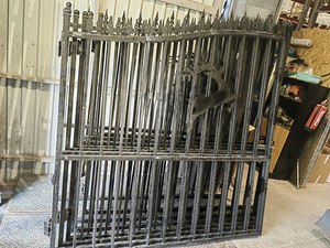 Autovärav, värav, metallvärav (1 paar) (2 foto / 3)