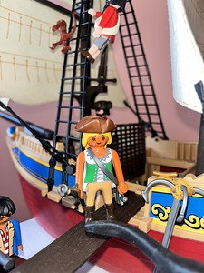 PIRAADI LAEV - mänguasi lastele / Pirate ship for children (4 foto / 8)