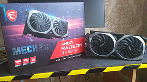 Msi rx 6600 mech 2x/8gb gddr6 (1 foto / 5)