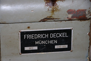 DECKEL GK 12 Copy Milling Machine (9 foto / 10)