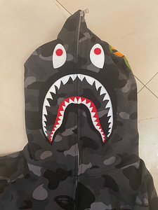 Bape Color Camo Shark Full Zip Hoodie (3 foto / 10)
