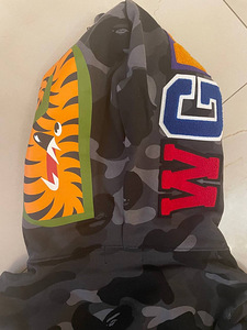 Bape Color Camo Shark Full Zip Hoodie (4 foto / 10)