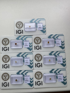 13tk Teemant/Briljant 13tk IGI sertifikaat (3 foto / 4)