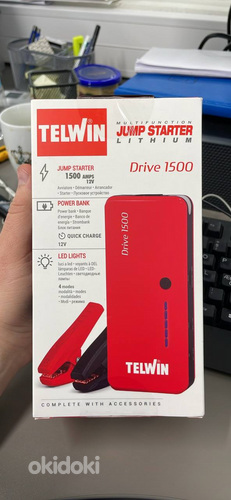 Telwin Drive 1500 бустер, пусковое устройство (фото #2)