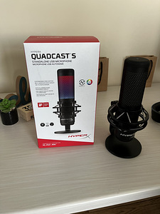 Микрофон Hyperx Quadcast S, микрофон (1 фото из 1)