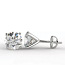 Earrings with diamonds 1,26ct SI2, D - E color (фото #1)