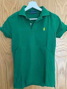 Ralph Lauren зеленая женская рубашка поло