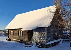 Teisaldatav palk saunamaja või abihoone (3 foto / 10)