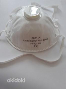 Respiraator-mask, klapiga FFP2 (foto #1)