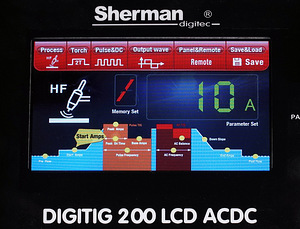 SHERMAN DIGITIG 200LCD ACDC PULSE (4 фото из 10)