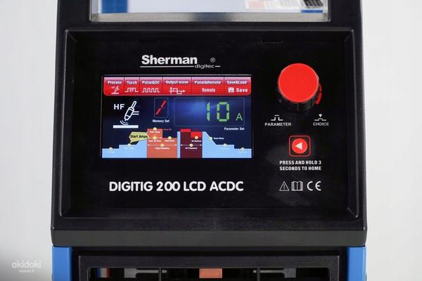 SHERMAN DIGITIG 200LCD ACDC PULSE (nuotrauka #6)