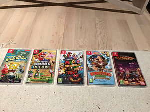 MÜÜA NINTENDO SWITCH + 12 MÄNGU ! (2 foto / 5)