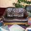 Дубовый кожаный диван (фото #2)