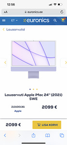 Lauaarvuti Apple iMac 24'' (2021) (5 foto / 7)