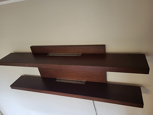 TV riiul + kahekordne seinariiul (2 foto / 6)