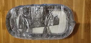 TEUTONIA ELEGANCE INCL. CHROME CHASSIS-MOUNTED CARRYCOT (9 foto / 10)