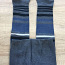Tumehallid triibulised sukkpüksid, suurus: 10-11a, uued (foto #1)