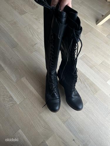 Leather boots Barbara BUI (like new) (foto #3)
