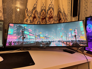 Samsung 43.4" C43J890 120Hz VA 3840x1200 3000:1 5ms (2 foto / 10)