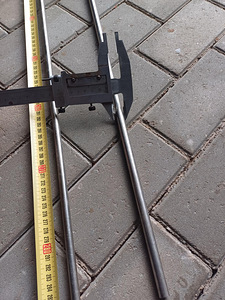 Стальной пруток S355 D20 и D25mm и Нерж D12 и D10mm (1 фото из 4)