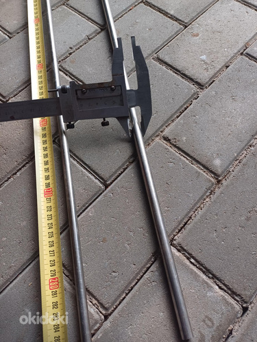 Terasvarras S355 D20 ja D25mm ja AISI316L D10 ja D12mm