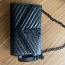 Черная сумка из искусственной кожи с логотипом sLY (фото #2)