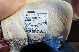 Ecco gore-tex kevad-sügis saapad nr 24 (4 foto / 6)