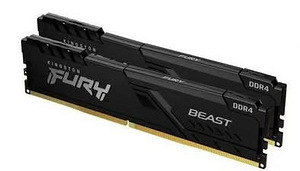 Kingston FURY Beast Black XMP 16GB (2x8GB) DDR4 3200MT/s CL1 (1 foto / 1)