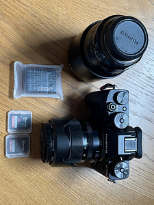 Fujifilm XT-3 kit + 55-200 objektiiv + kott + 2 128 sd (3 foto / 5)