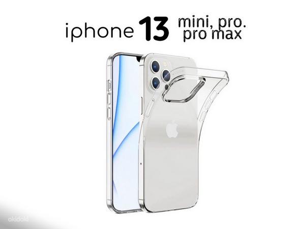 iPhone 13 12 11 pro max mini silikoonist ümbris (foto #1)