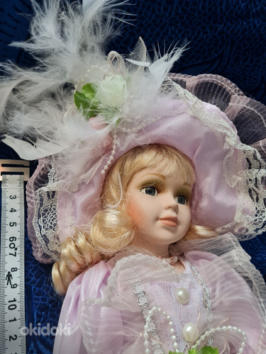 Фарфоровая кукла в коллекцию (фото #3)