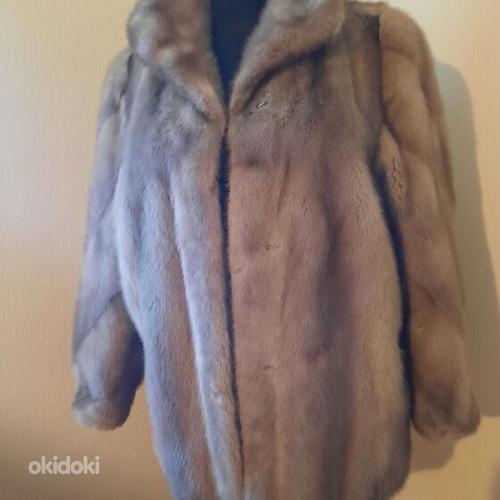 Натуральная Норковая шуба. RÜ 105 -110 cm.