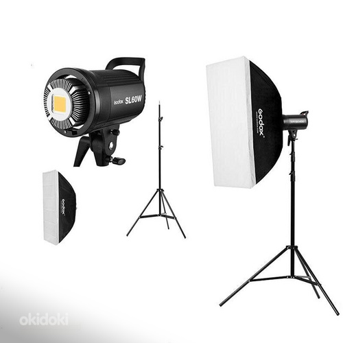 Godox SL60W Duo Pro KIT - videovalgusti komplekt 2tk (foto #1)
