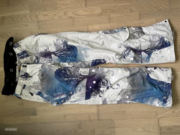 Продам приличные лыжные штаны Salomon (фото #1)